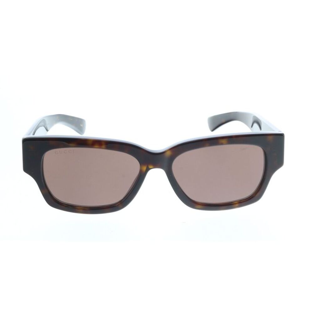 Gucci GG1794S-002 Havana square Mens Sunglasses - Picture 2 of 5